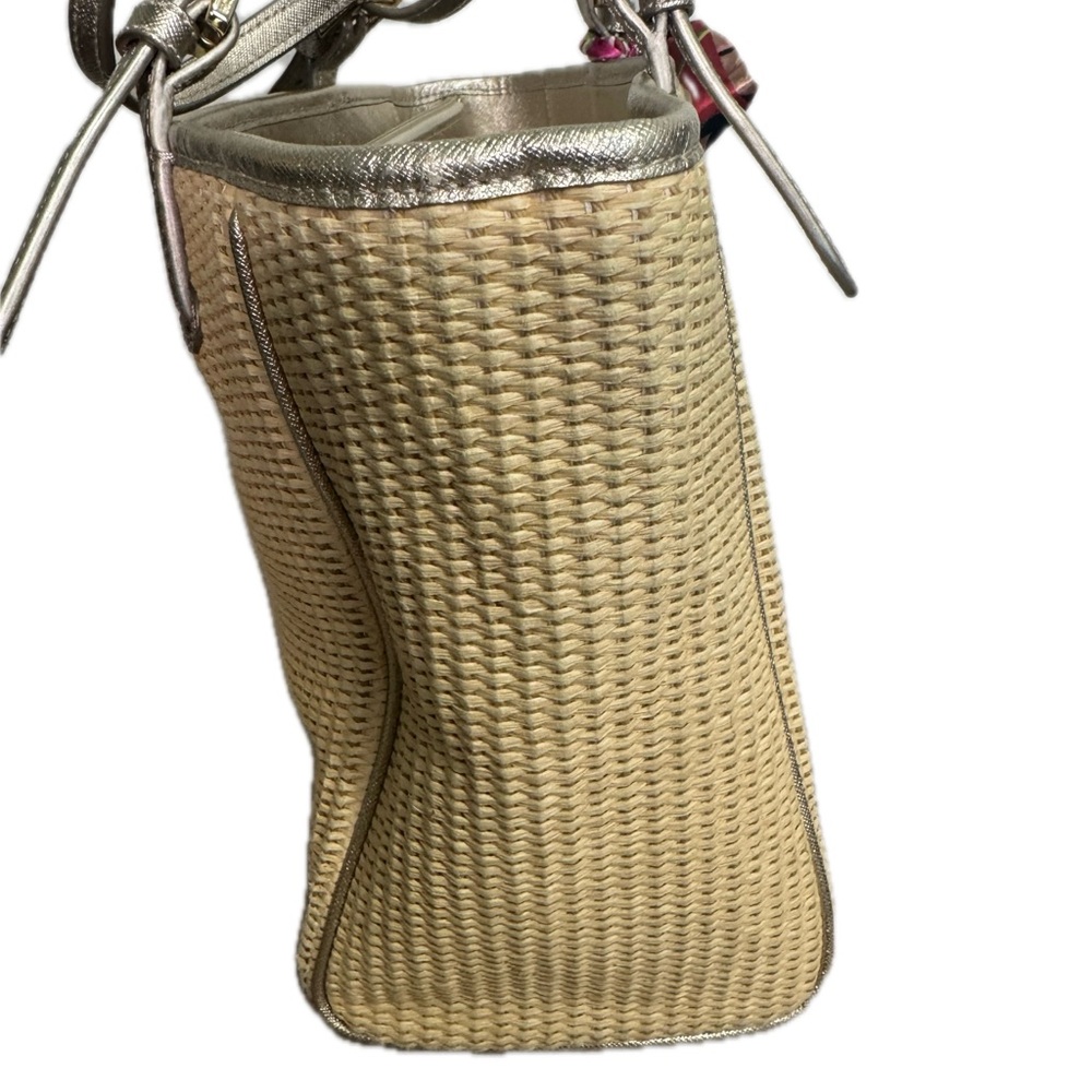 Tory Burch Raffia York Natural Straw Tote - Picture 6 of 13